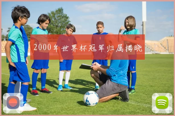 2000年世界杯冠军归属揭晓