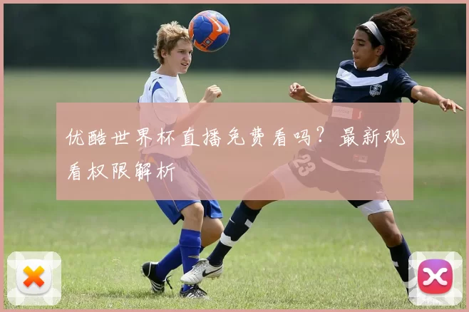 优酷世界杯直播免费看吗？最新观看权限解析